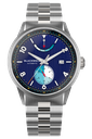 Color Touch - Dark Blue Dial With Stainless Steel Case And Stainless Steel Bracelet