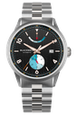 Color Touch - Black Dial With Stainless Steel Case And Stainless Steel Bracelet
