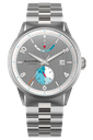 Color Touch - Grey Dial With Stainless Steel Case And Stainless Steel Bracelet
